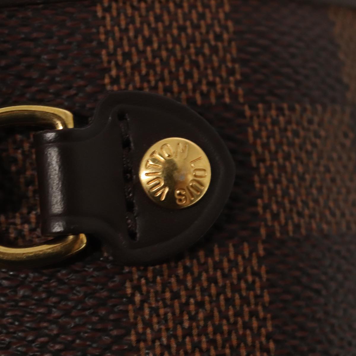 LOUIS VUITTON Damier Ebene Neverfull PM Tote Bag N51109 LV 88920