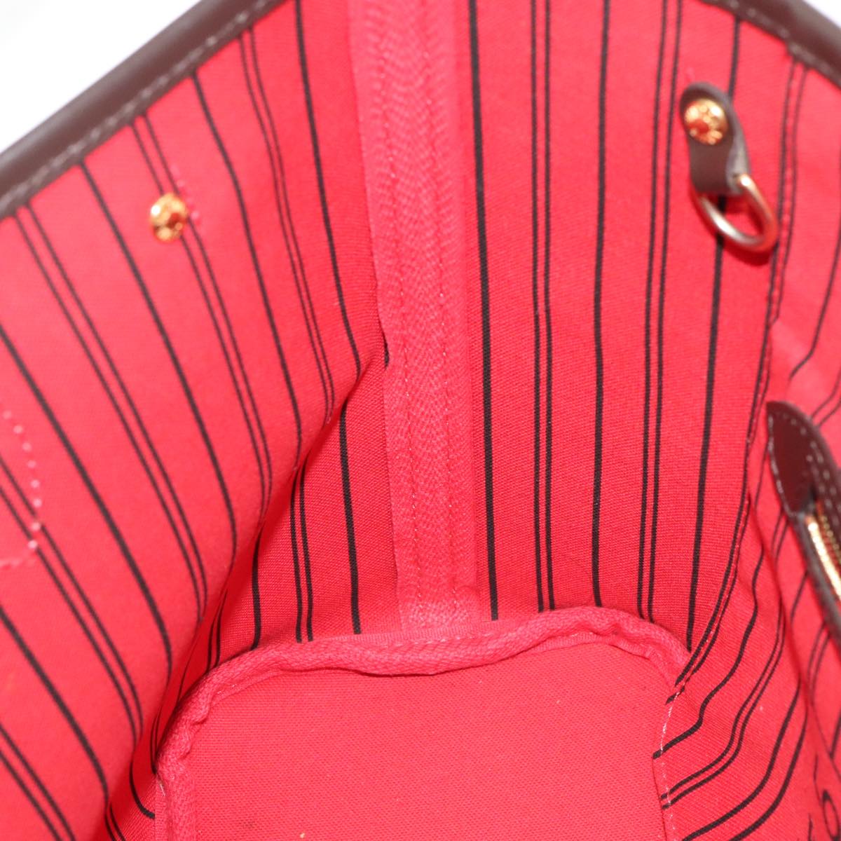 LOUIS VUITTON Damier Ebene Neverfull PM Tote Bag N51109 LV 88920