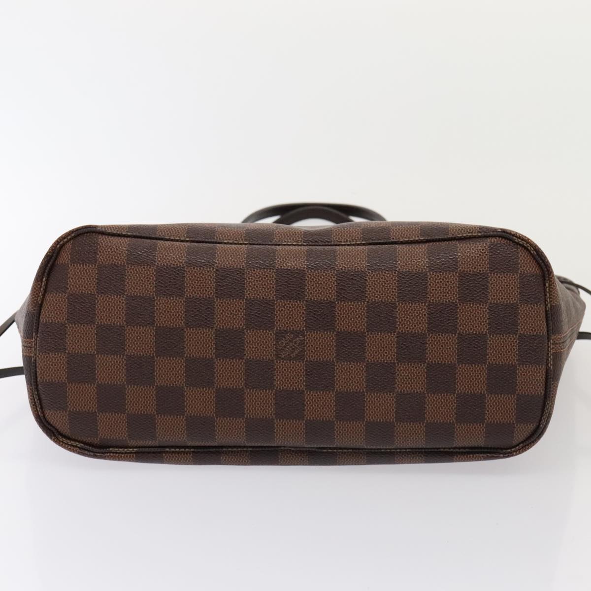 LOUIS VUITTON Damier Ebene Neverfull PM Tote Bag N51109 LV 88920