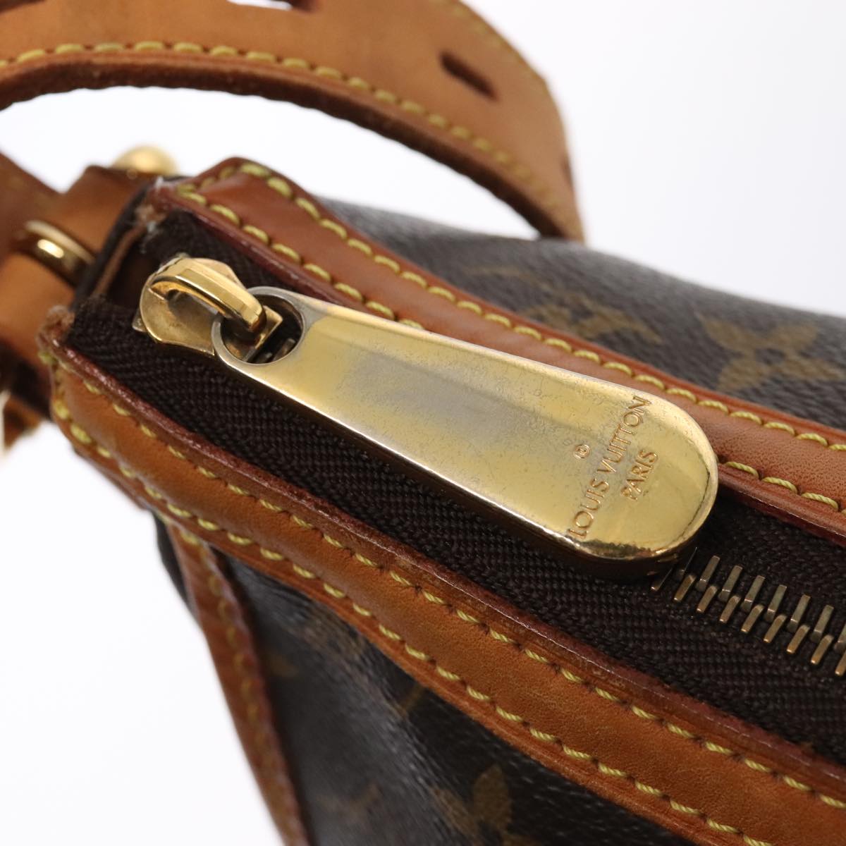 LOUIS VUITTON Monogram Tolum GM Shoulder Bag M40075 LV 88921