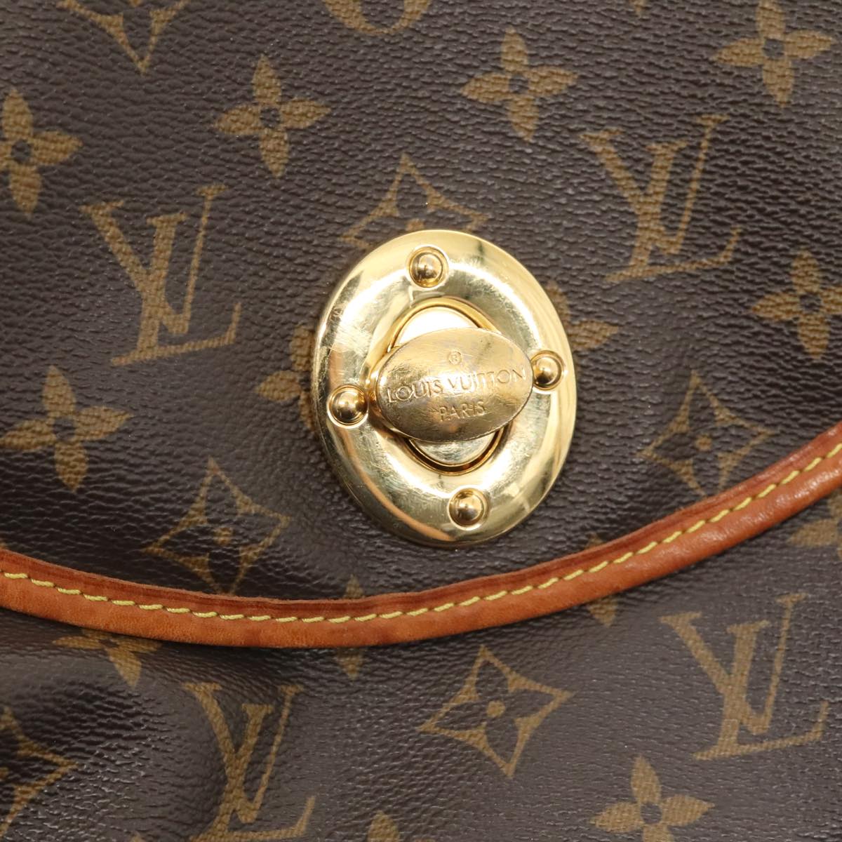 LOUIS VUITTON Monogram Tolum GM Shoulder Bag M40075 LV 88921