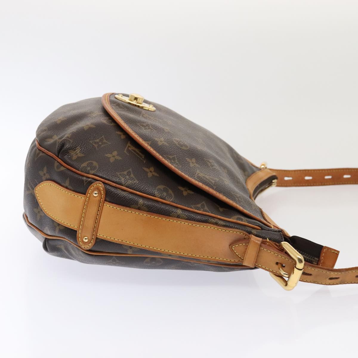 LOUIS VUITTON Monogram Tolum GM Shoulder Bag M40075 LV 88921
