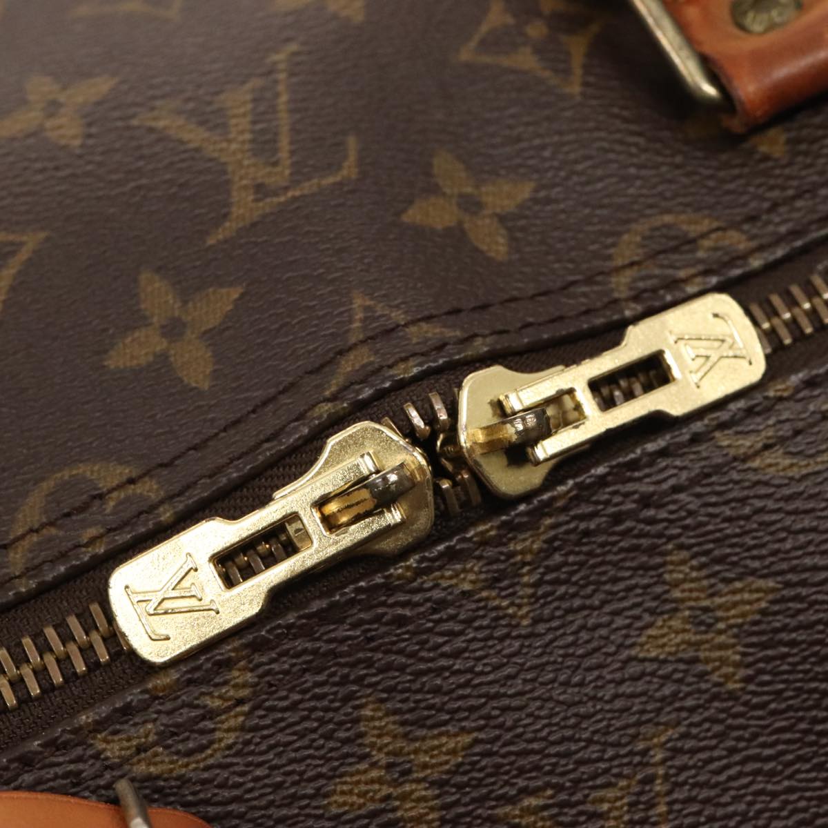 LOUIS VUITTON Monogram Keepall Bandouliere 55 Boston Bag M41414 LV 88923