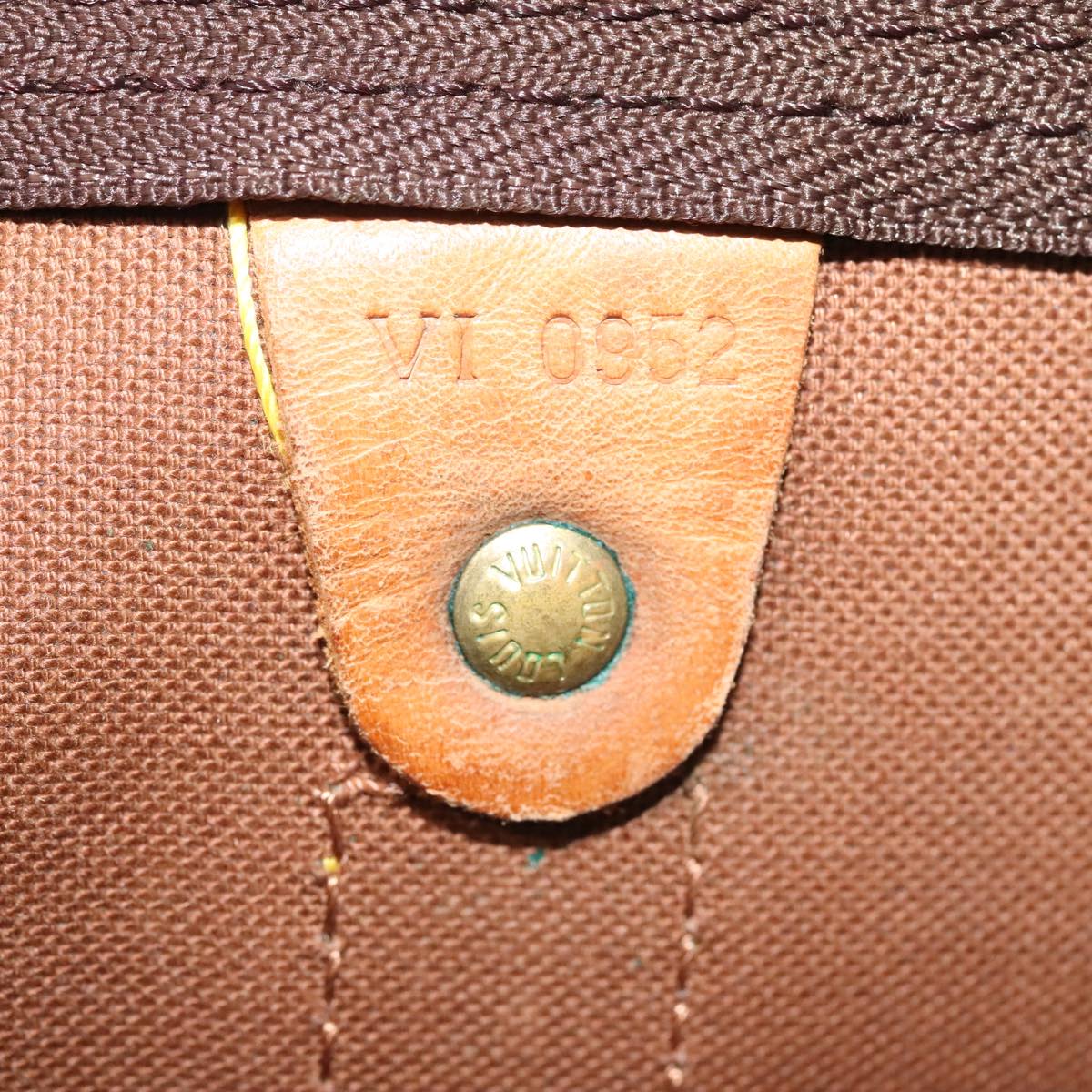 LOUIS VUITTON Monogram Keepall Bandouliere 55 Boston Bag M41414 LV 88923