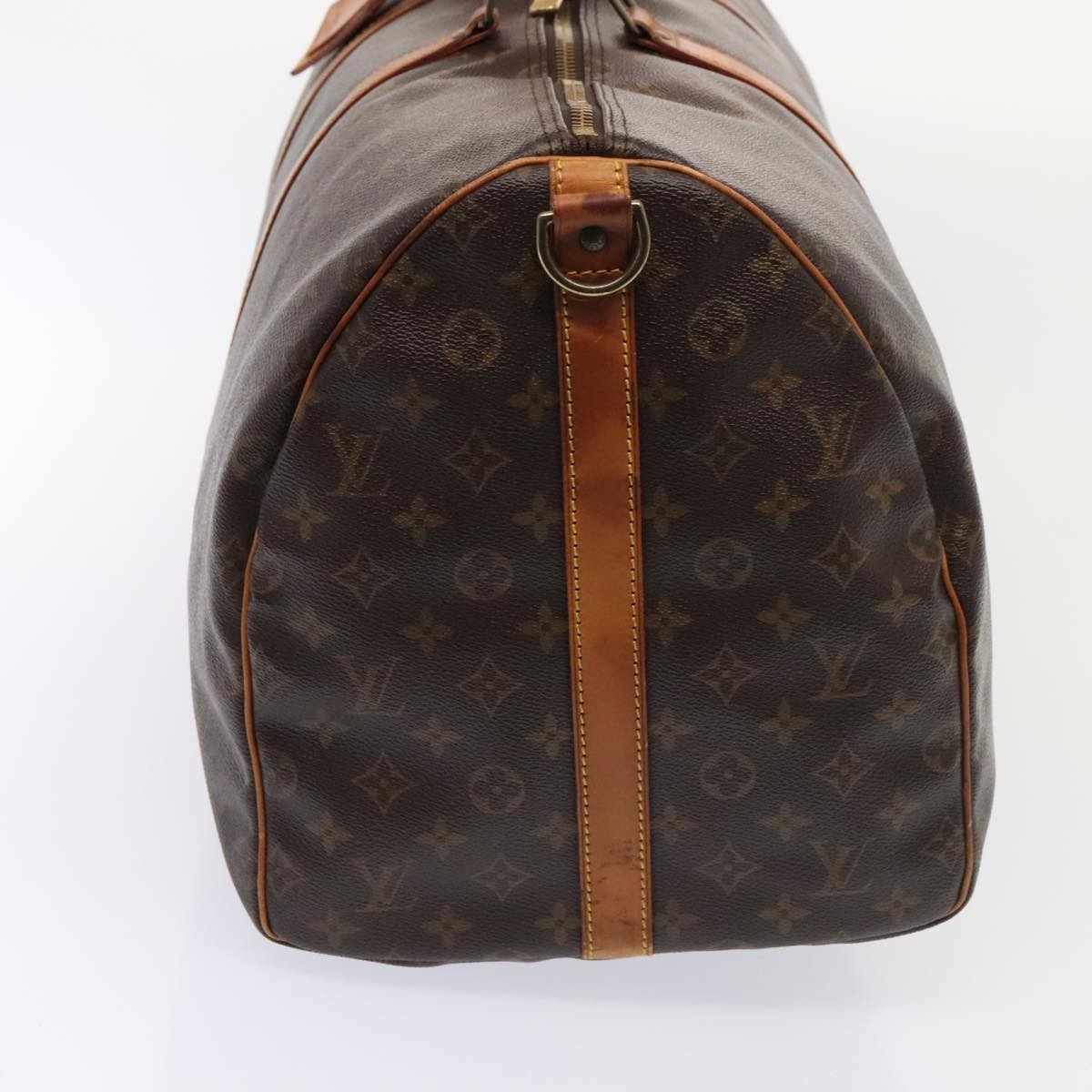 LOUIS VUITTON Monogram Keepall Bandouliere 55 Boston Bag M41414 LV 88923