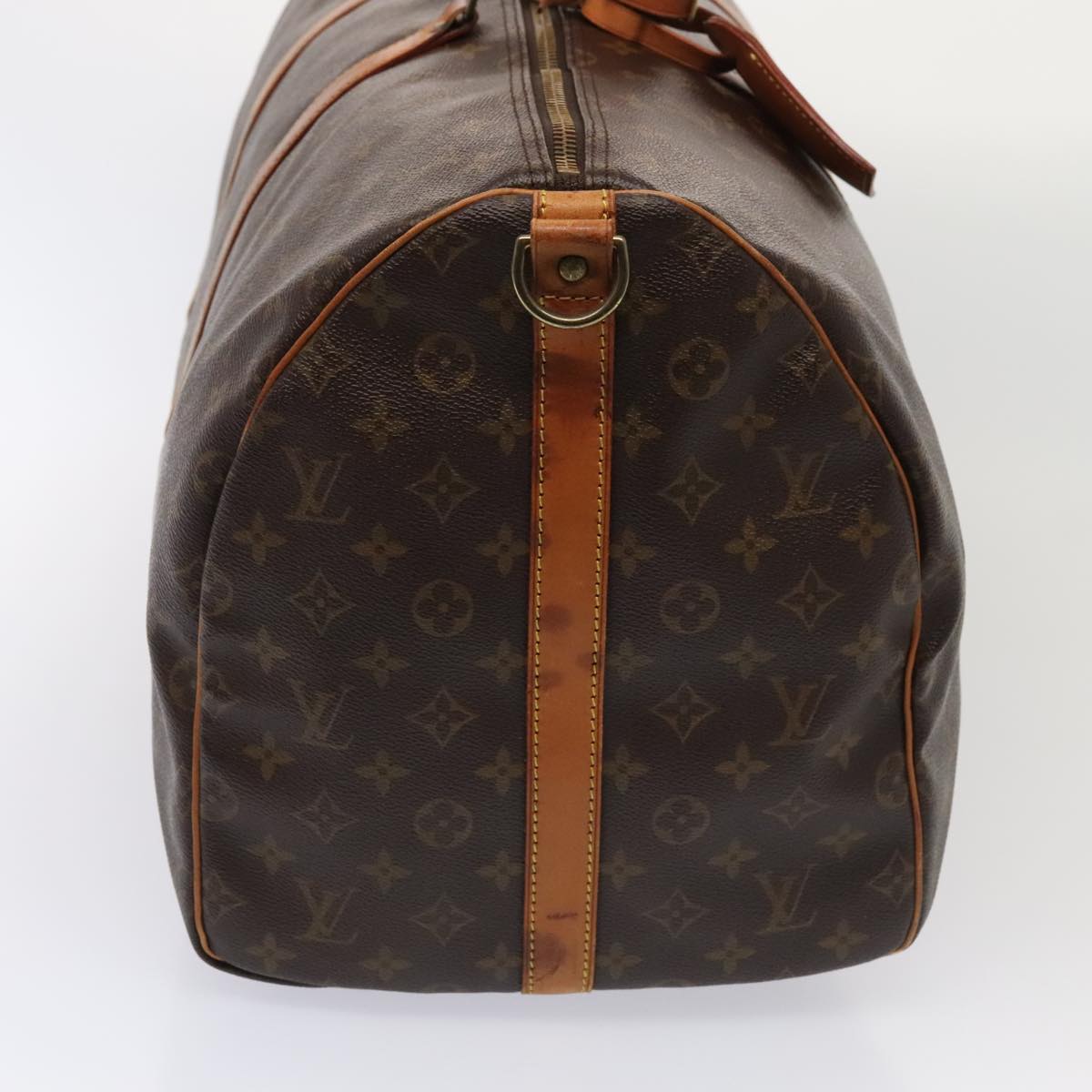 LOUIS VUITTON Monogram Keepall Bandouliere 55 Boston Bag M41414 LV 88923