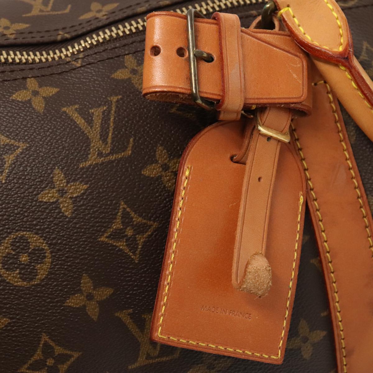 LOUIS VUITTON Monogram Keepall Bandouliere 60 Boston Bag M41412 LV 88924
