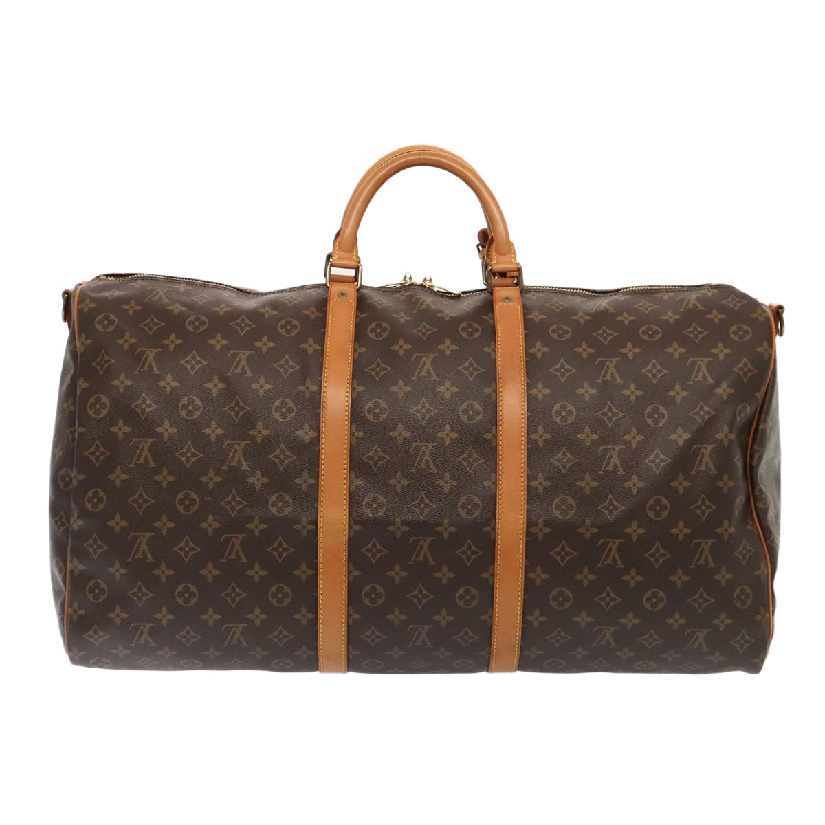 LOUIS VUITTON Monogram Keepall Bandouliere 60 Boston Bag M41412 LV 88924