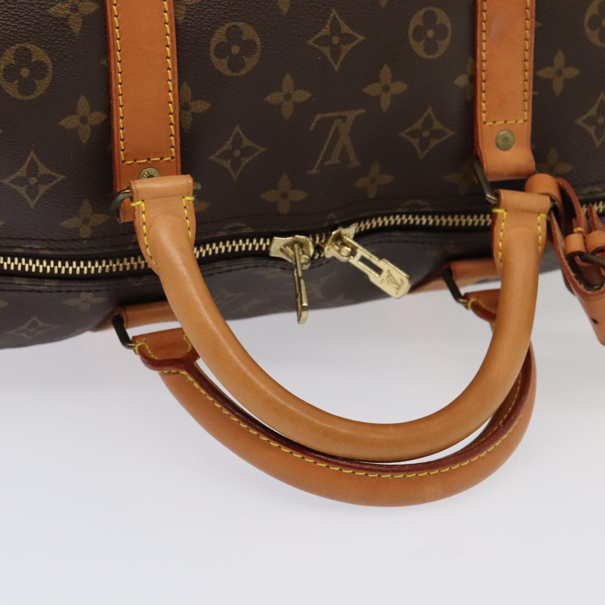 LOUIS VUITTON Monogram Keepall Bandouliere 60 Boston Bag M41412 LV 88924