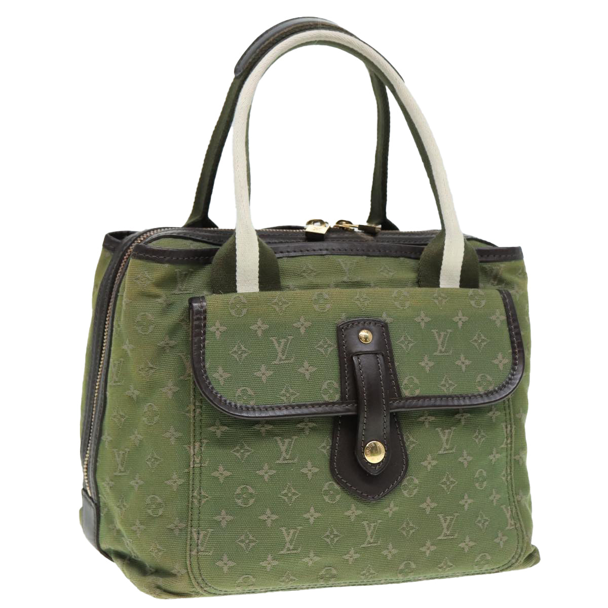 LOUIS VUITTON Monogram Mini Sac Marie Kate Bag TST Khaki M92507 LV 88951