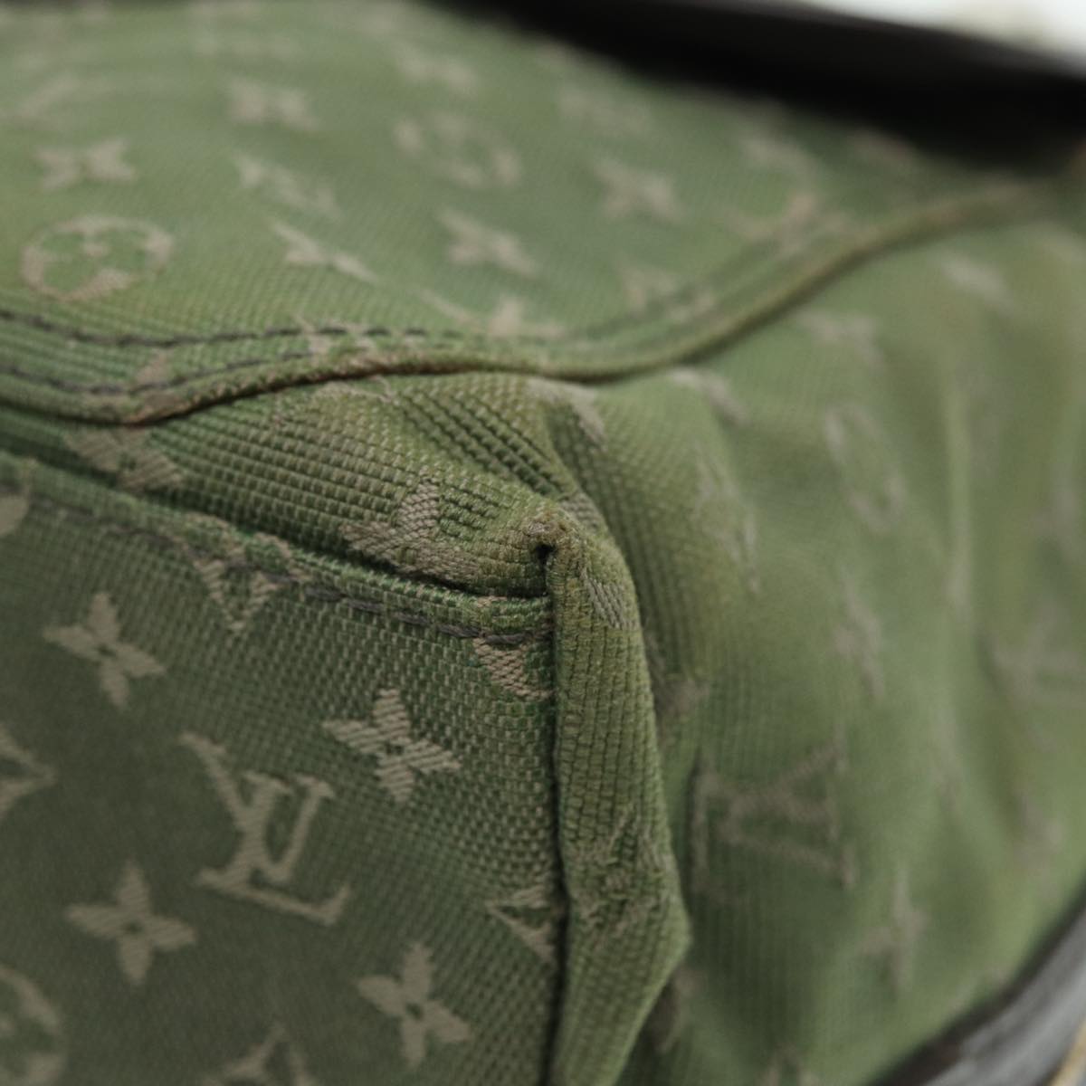 LOUIS VUITTON Monogram Mini Sac Marie Kate Bag TST Khaki M92507 LV 88951
