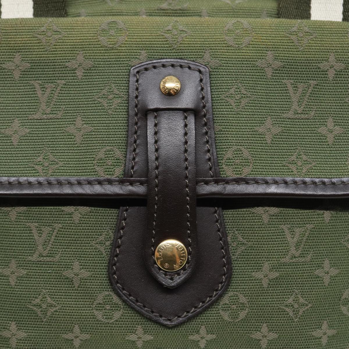 LOUIS VUITTON Monogram Mini Sac Marie Kate Bag TST Khaki M92507 LV 88951