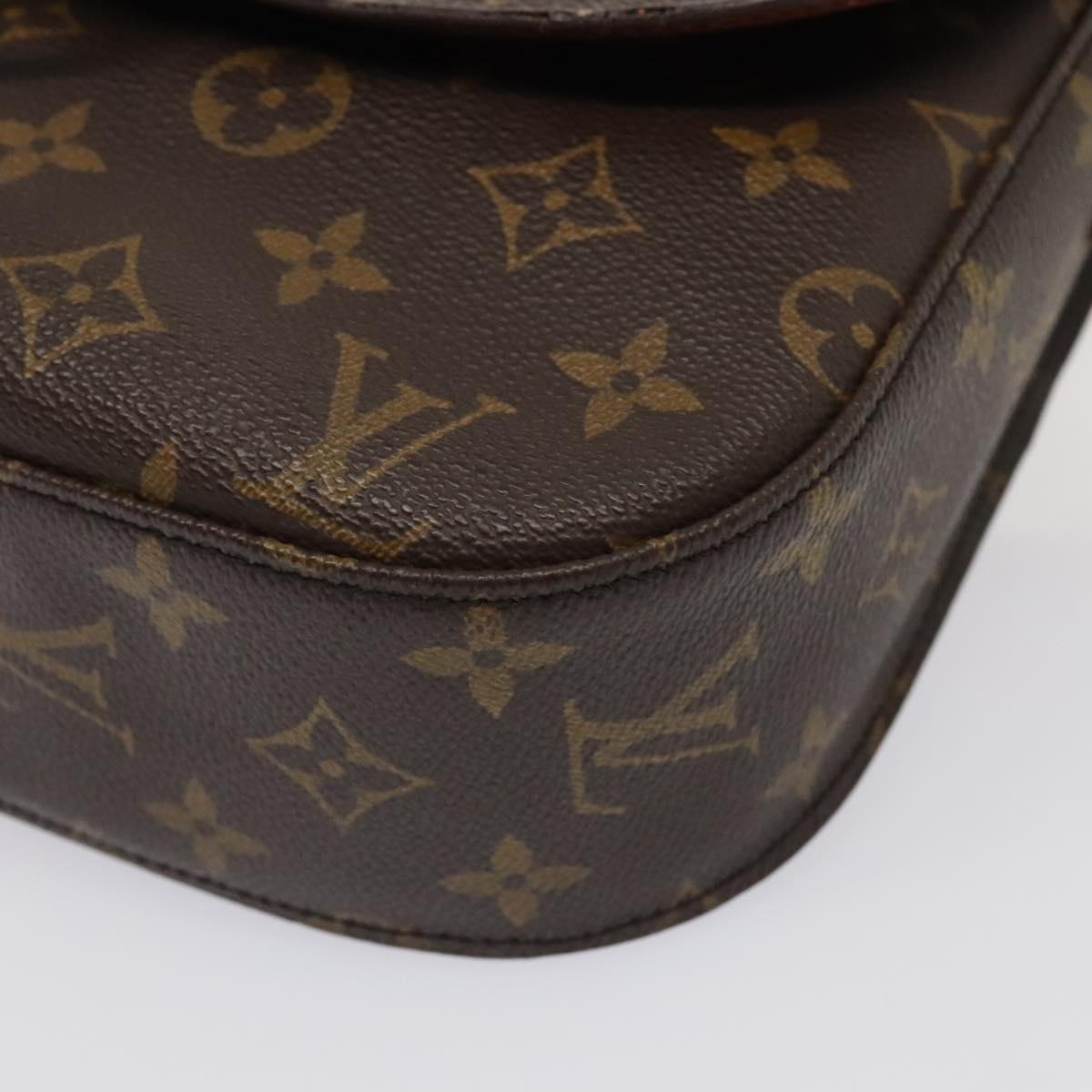 LOUIS VUITTON Monogram Saint Cloud GM Shoulder Bag M51242 LV 88990