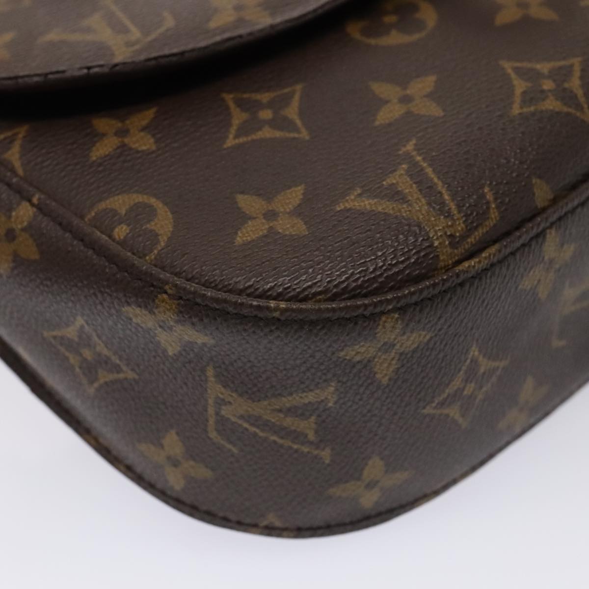 LOUIS VUITTON Monogram Saint Cloud GM Shoulder Bag M51242 LV 88990