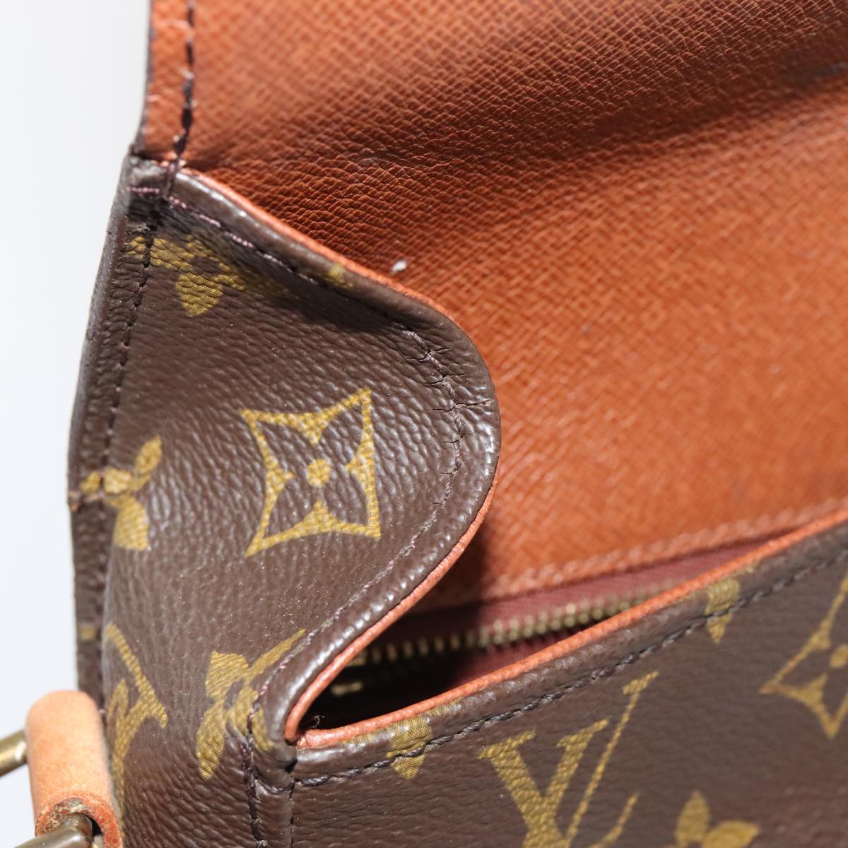 LOUIS VUITTON Monogram Saint Cloud GM Shoulder Bag M51242 LV 88990