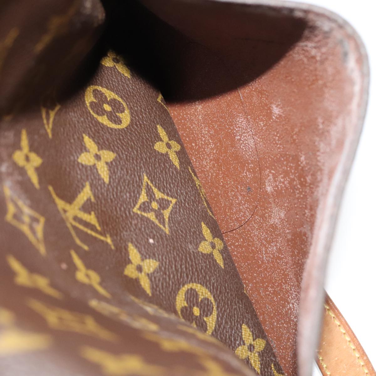 LOUIS VUITTON Monogram Saint Cloud GM Shoulder Bag M51242 LV 88990