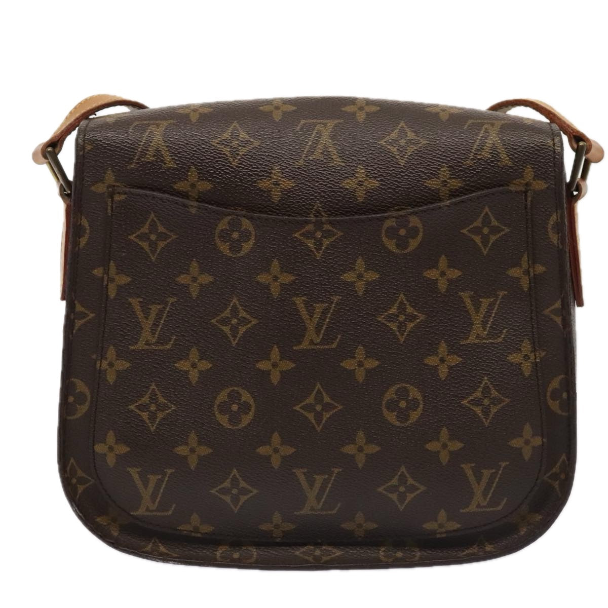 LOUIS VUITTON Monogram Saint Cloud GM Shoulder Bag M51242 LV 88990