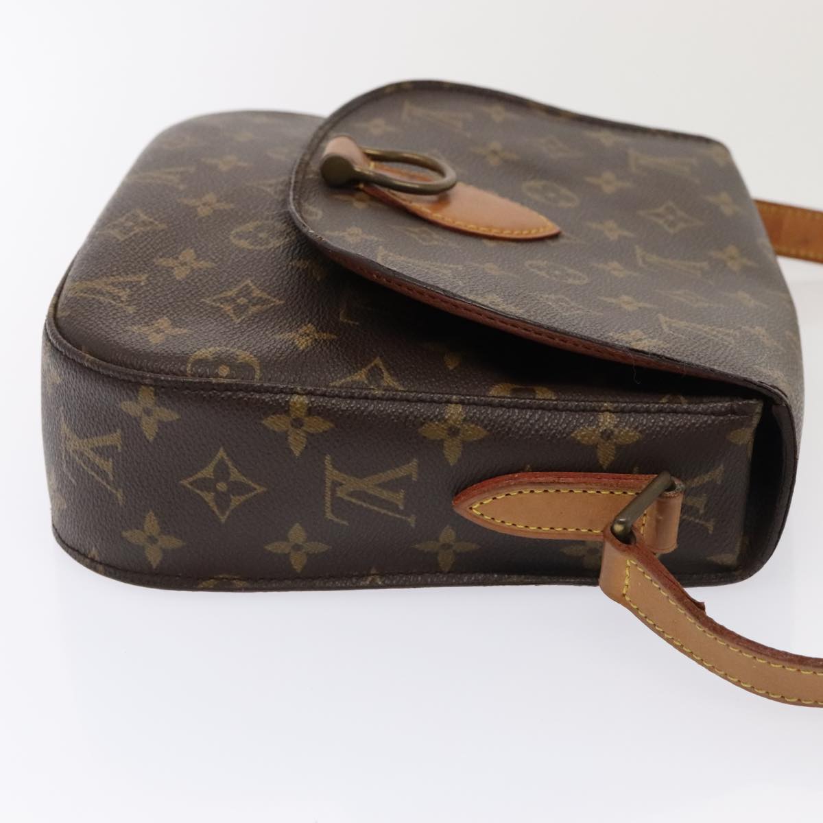 LOUIS VUITTON Monogram Saint Cloud GM Shoulder Bag M51242 LV 88990