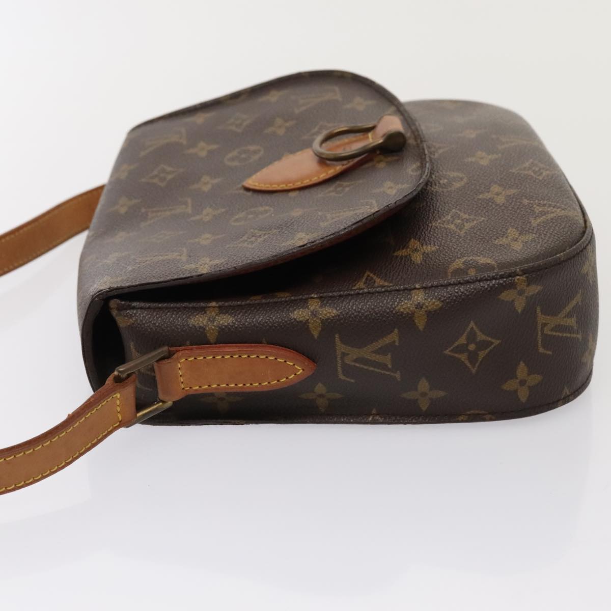 LOUIS VUITTON Monogram Saint Cloud GM Shoulder Bag M51242 LV 88990