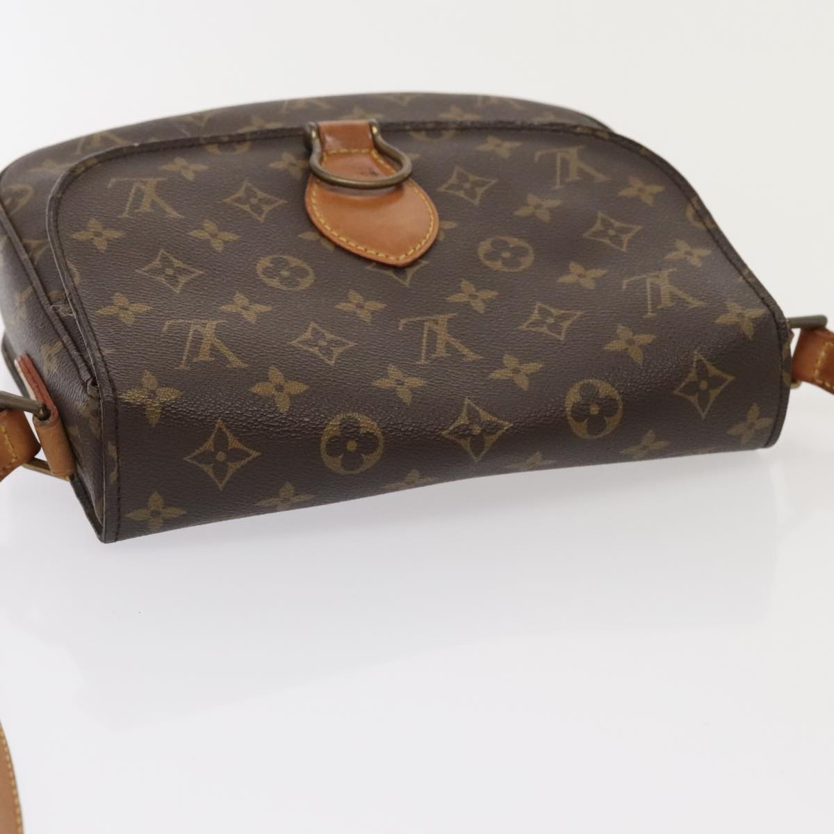 LOUIS VUITTON Monogram Saint Cloud GM Shoulder Bag M51242 LV 88990