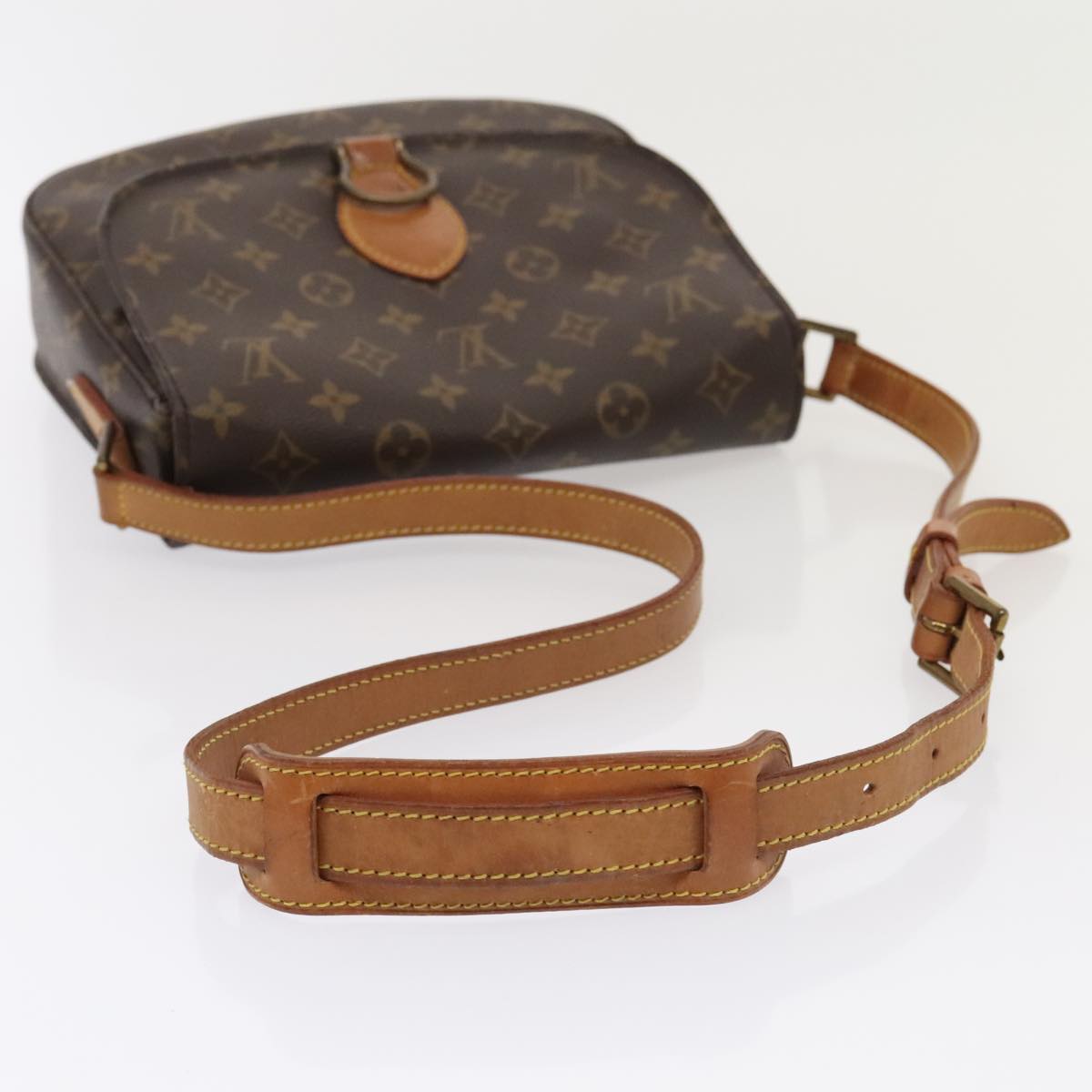 LOUIS VUITTON Monogram Saint Cloud GM Shoulder Bag M51242 LV 88990