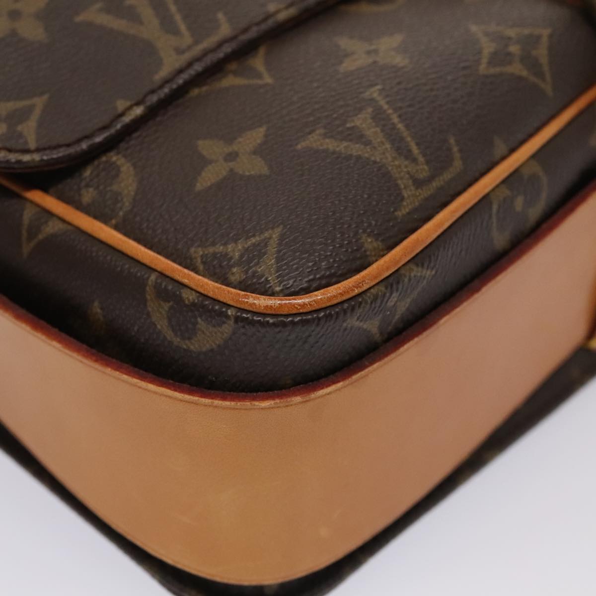 LOUIS VUITTON Monogram Cartouchiere GM Shoulder Bag M51252 LV 88991