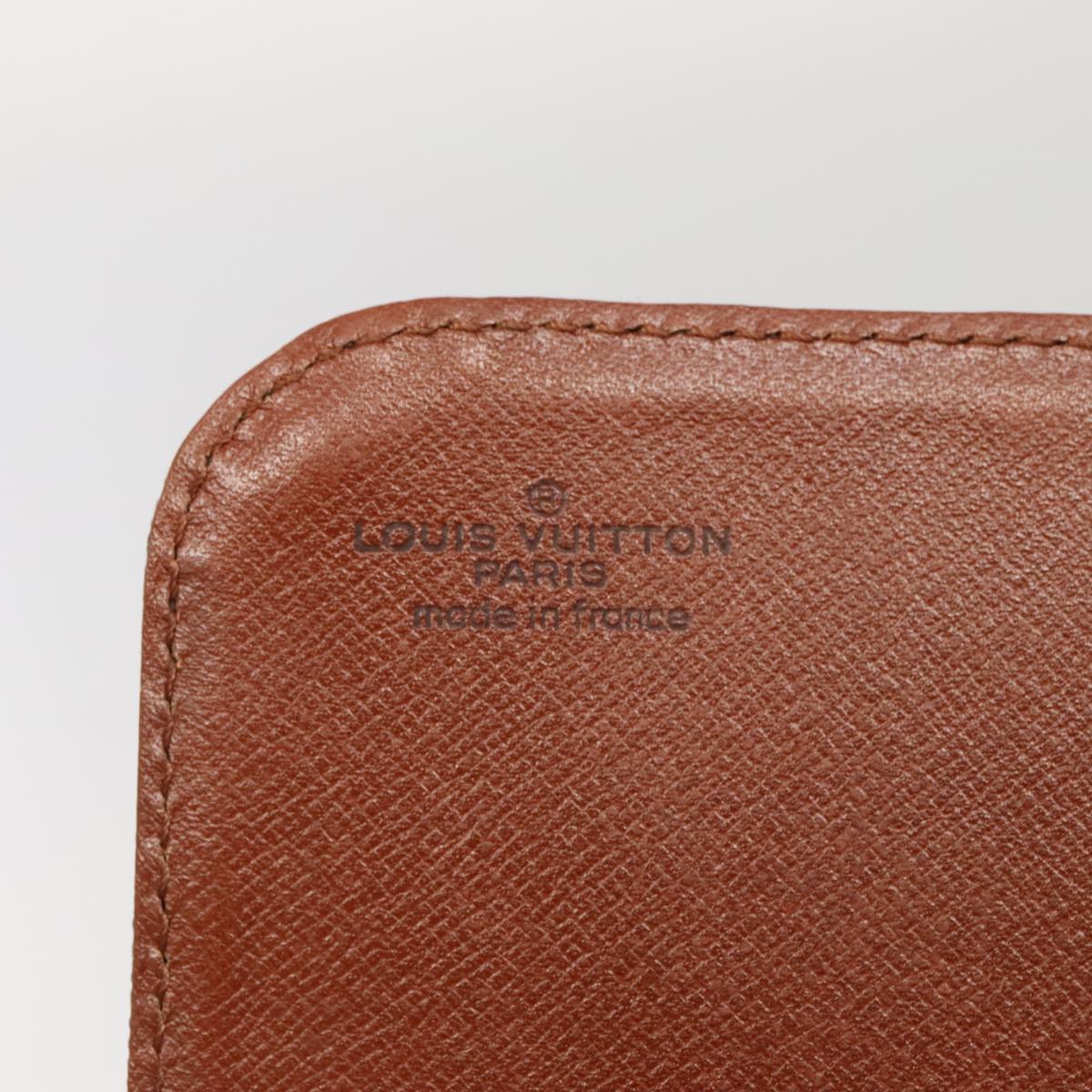 LOUIS VUITTON Monogram Cartouchiere GM Shoulder Bag M51252 LV 88991
