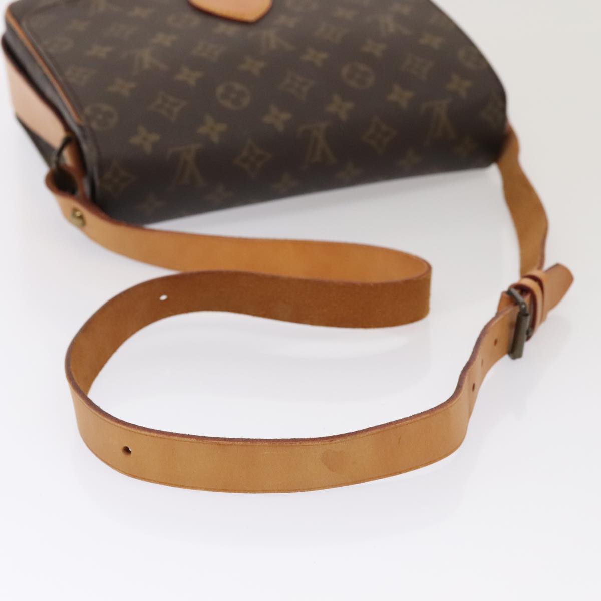 LOUIS VUITTON Monogram Cartouchiere GM Shoulder Bag M51252 LV 88991