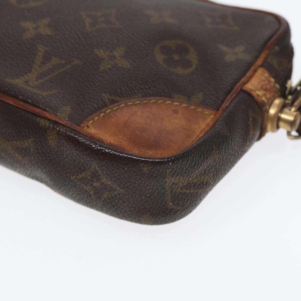 LOUIS VUITTON Monogram Marly Dragonne PM Clutch Bag M51827 LV 88992