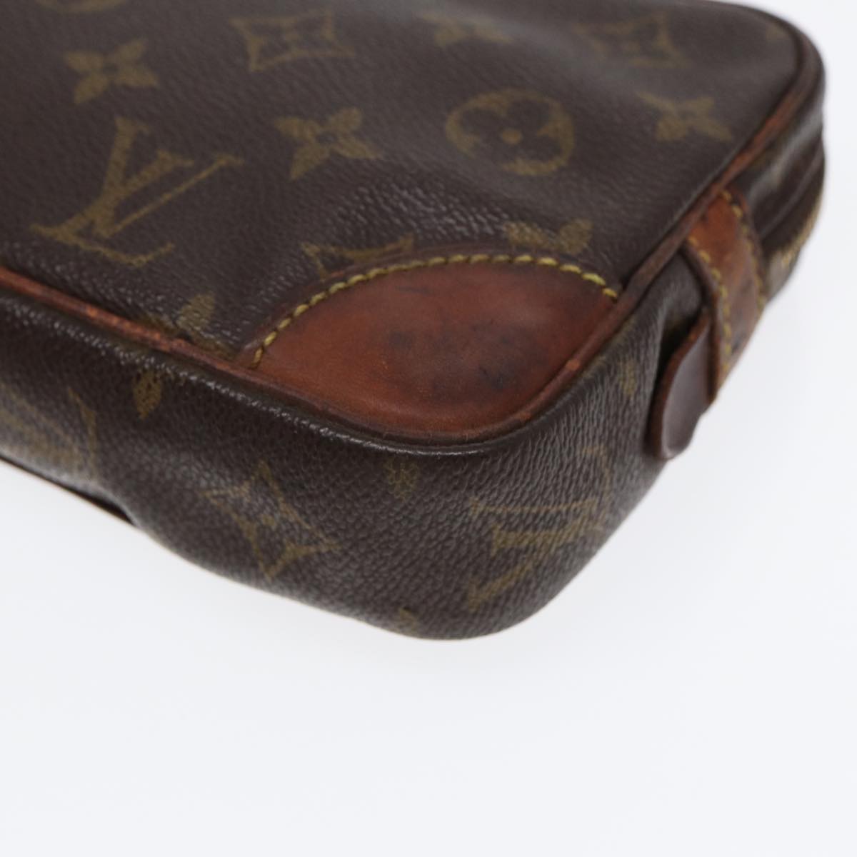 LOUIS VUITTON Monogram Marly Dragonne PM Clutch Bag M51827 LV 88992