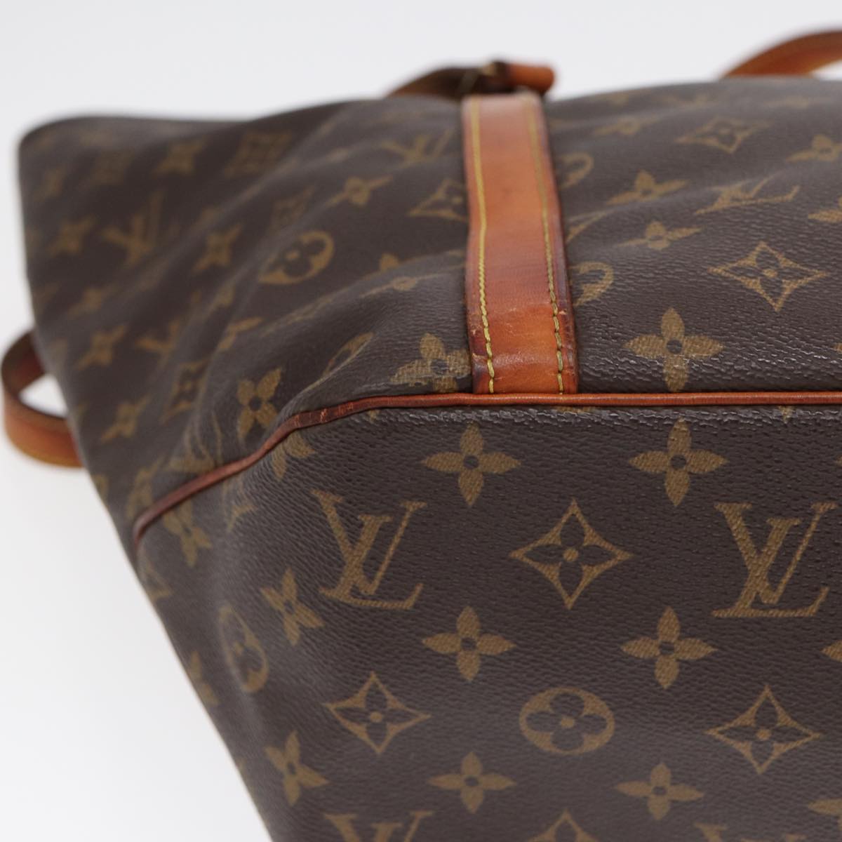 LOUIS VUITTON Monogram Sac Shopping Tote Bag M51108 LV 88996