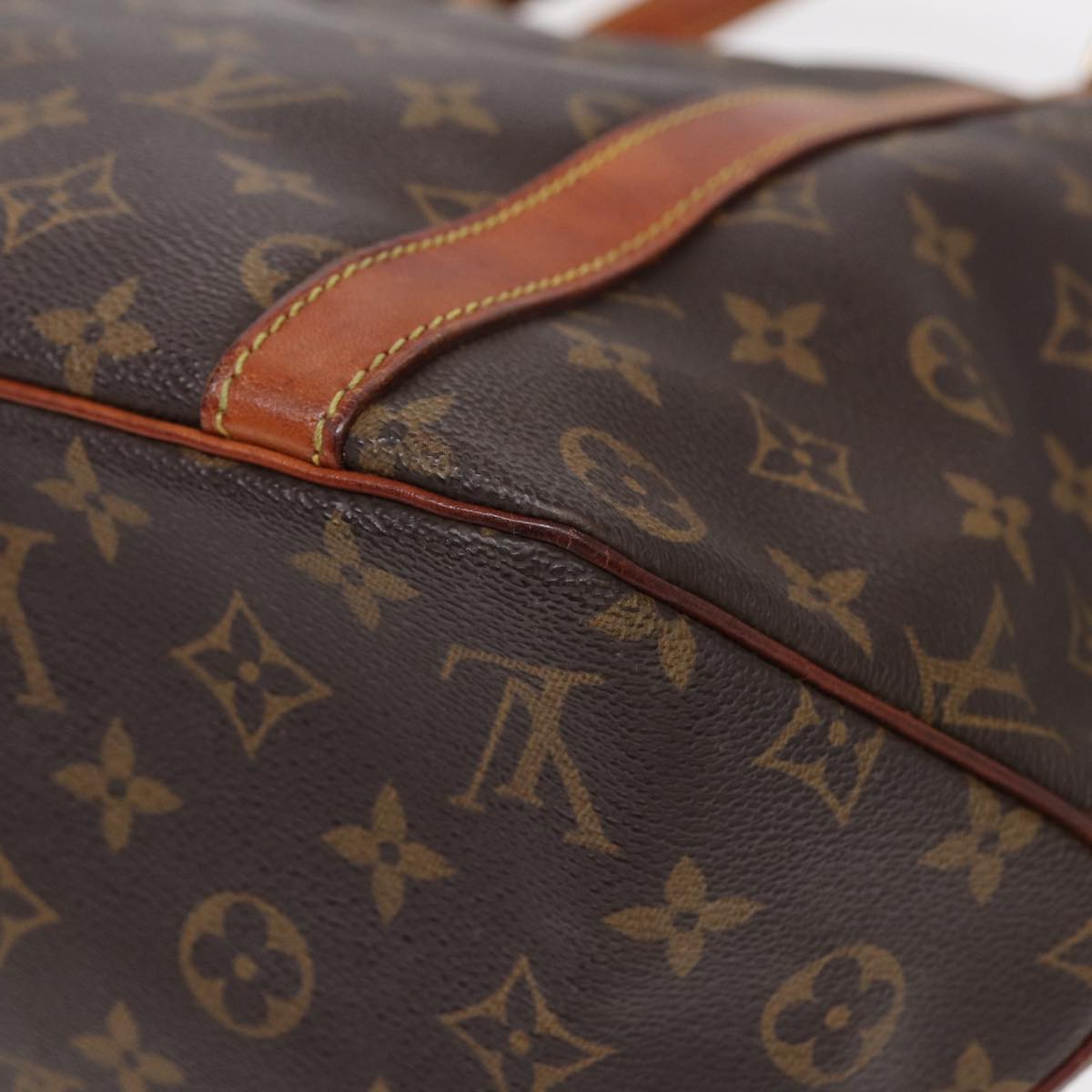 LOUIS VUITTON Monogram Sac Shopping Tote Bag M51108 LV 88996