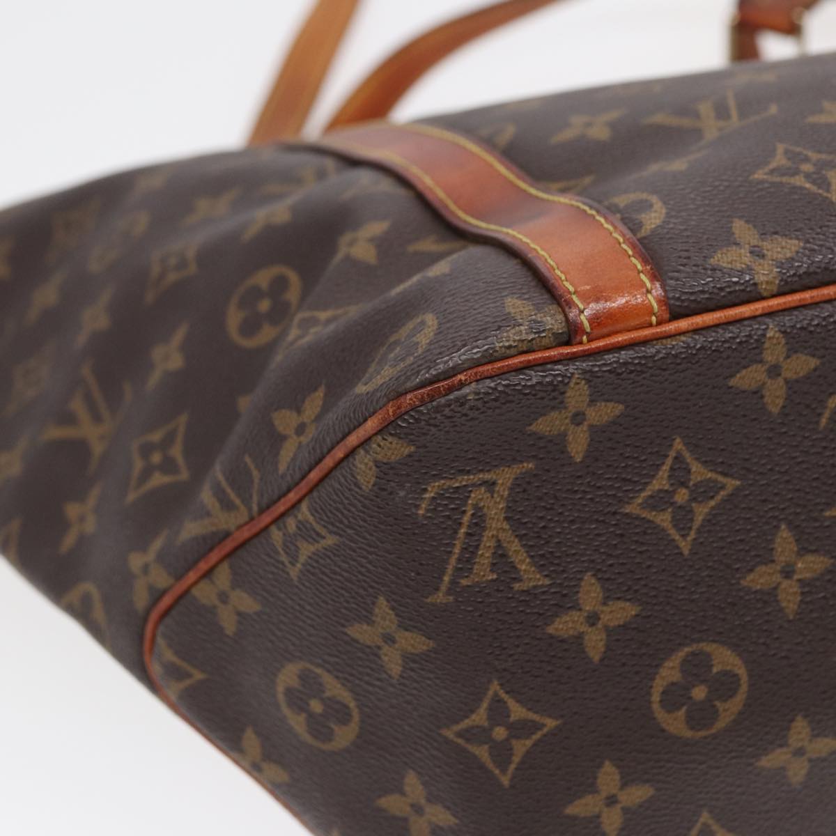 LOUIS VUITTON Monogram Sac Shopping Tote Bag M51108 LV 88996