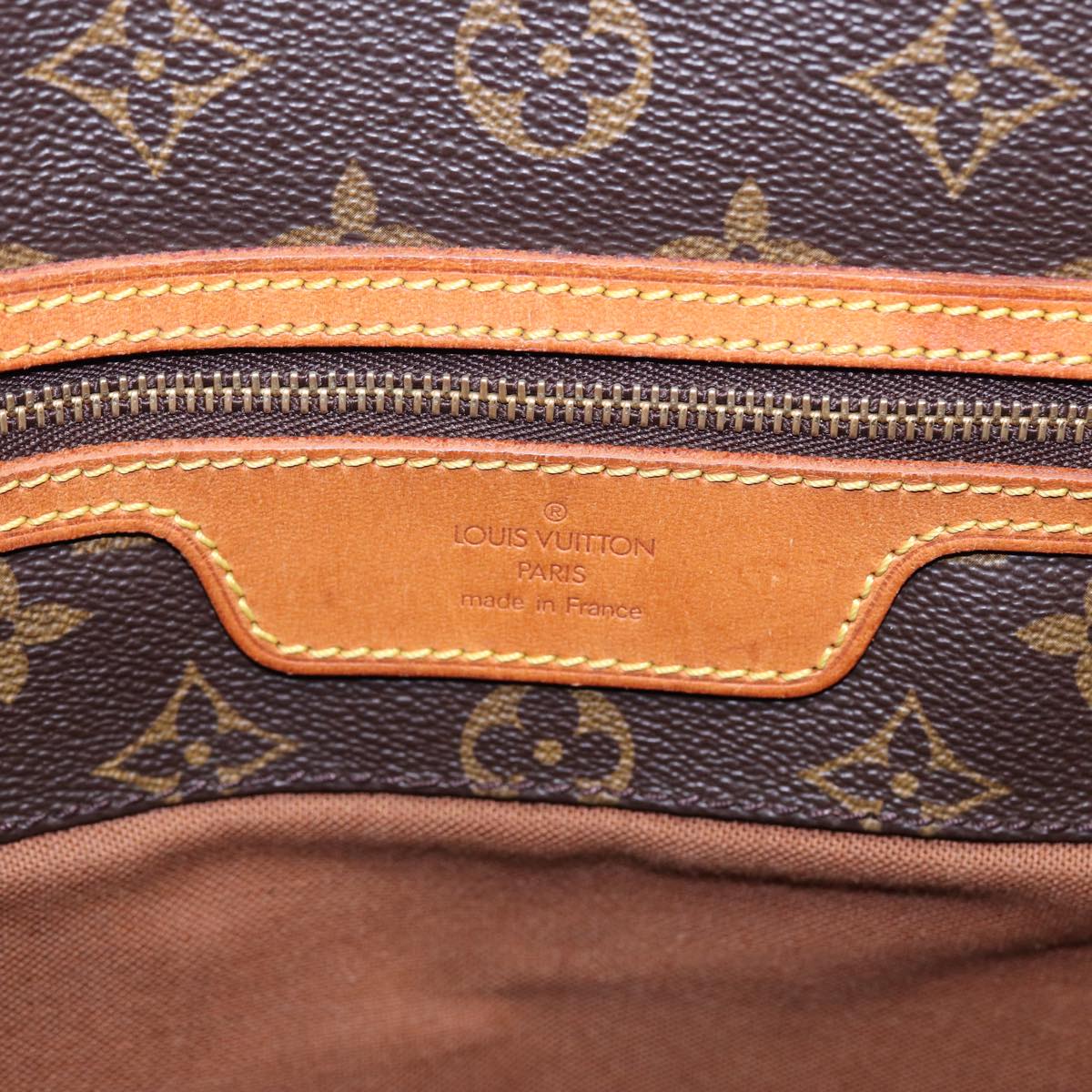 LOUIS VUITTON Monogram Sac Shopping Tote Bag M51108 LV 88996