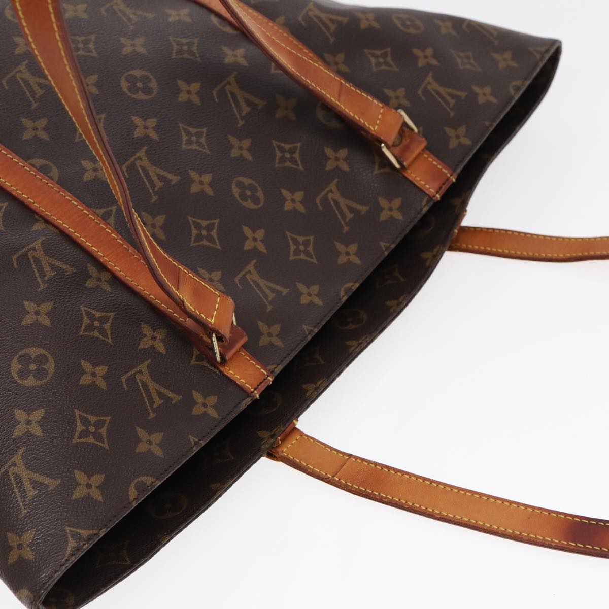LOUIS VUITTON Monogram Sac Shopping Tote Bag M51108 LV 88996