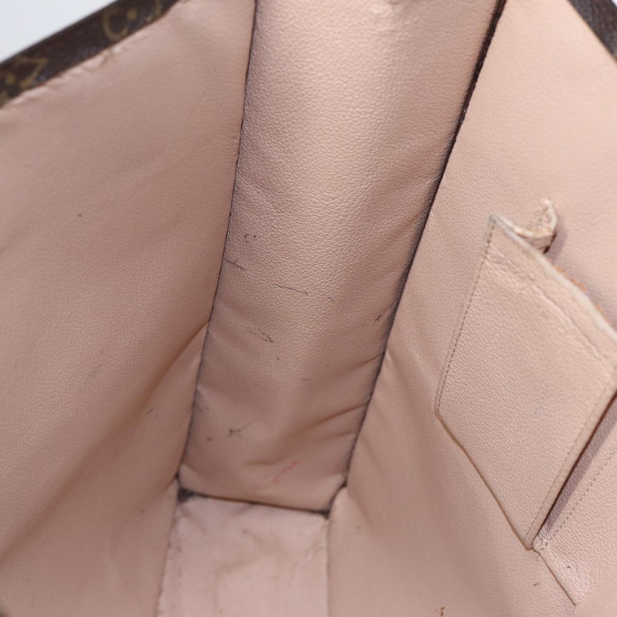 LOUIS VUITTON Monogram Sac Plat Hand Bag M51140 LV 88997