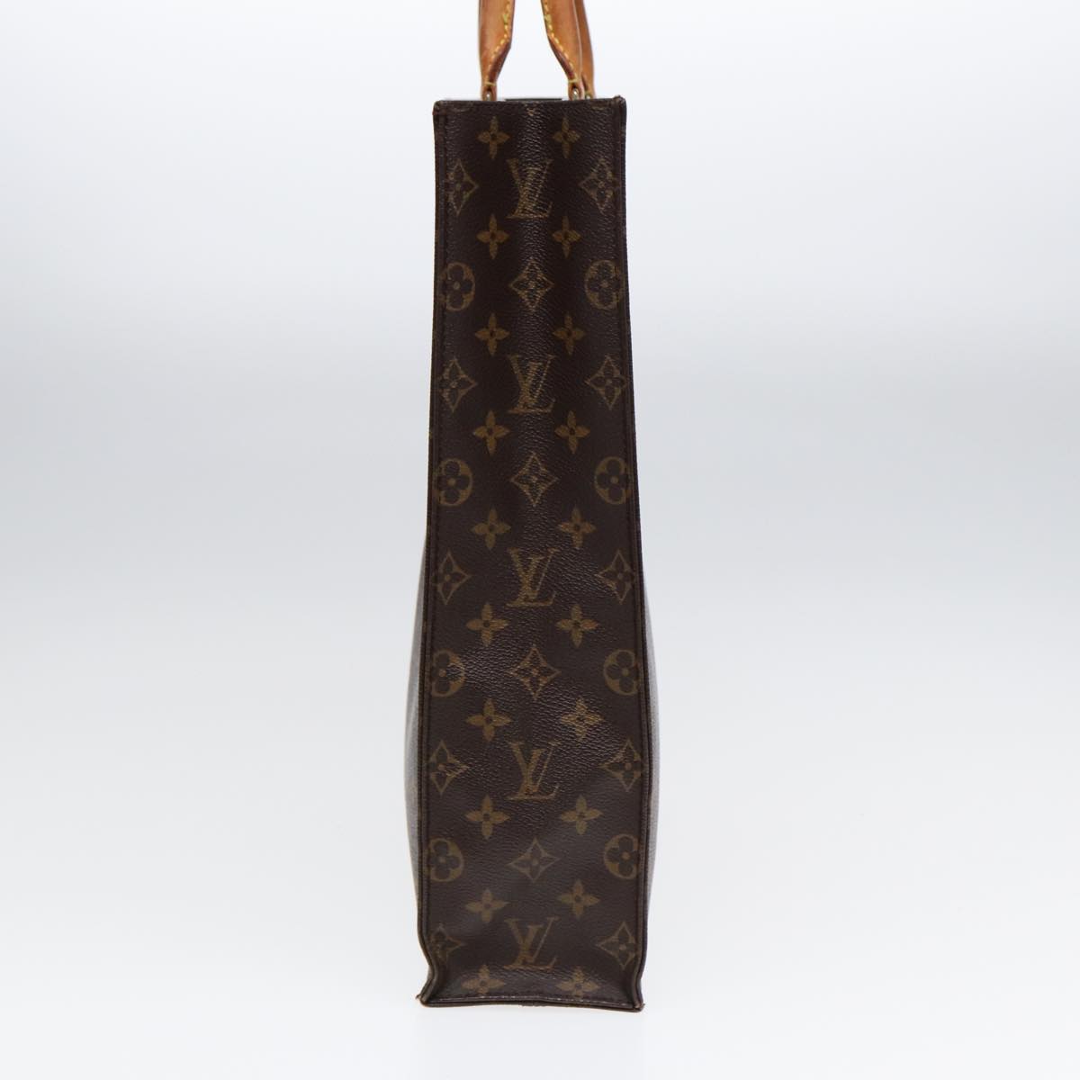 LOUIS VUITTON Monogram Sac Plat Hand Bag M51140 LV 88997