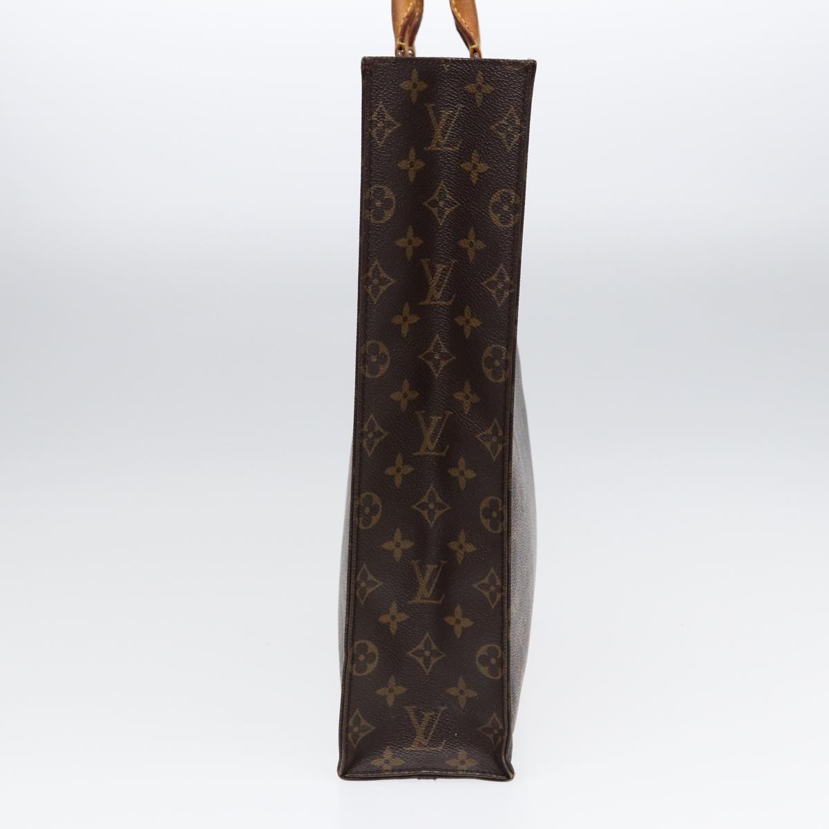 LOUIS VUITTON Monogram Sac Plat Hand Bag M51140 LV 88997