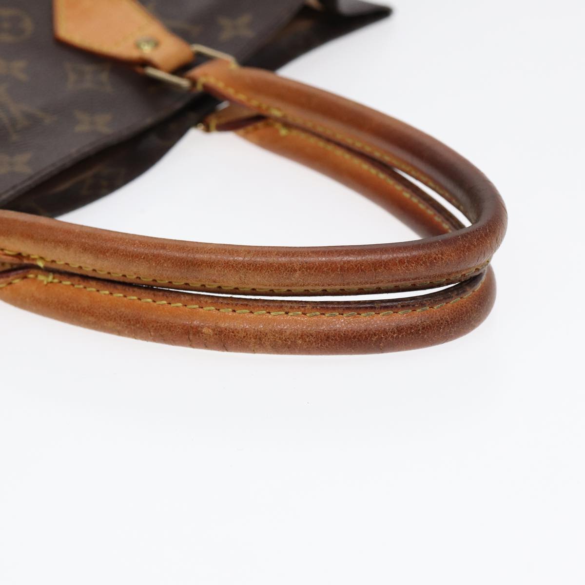 LOUIS VUITTON Monogram Sac Plat Hand Bag M51140 LV 88997