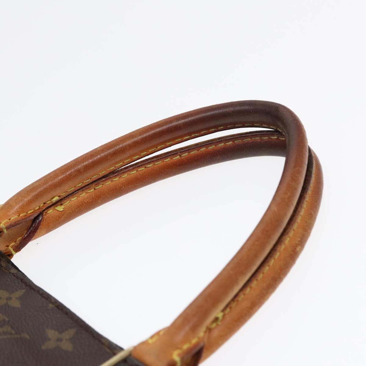 LOUIS VUITTON Monogram Sac Plat Hand Bag M51140 LV 88997