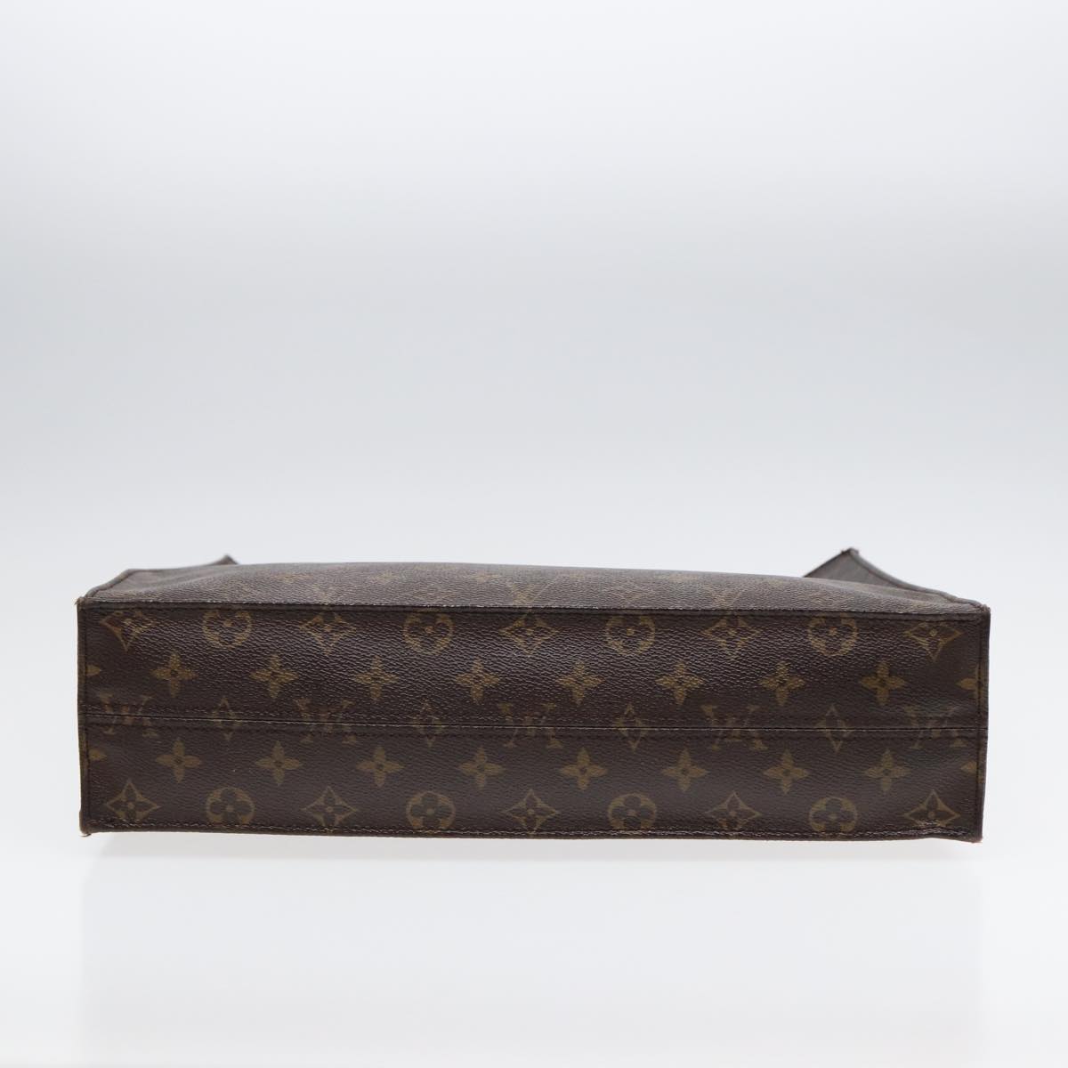 LOUIS VUITTON Monogram Sac Plat Hand Bag M51140 LV 88997