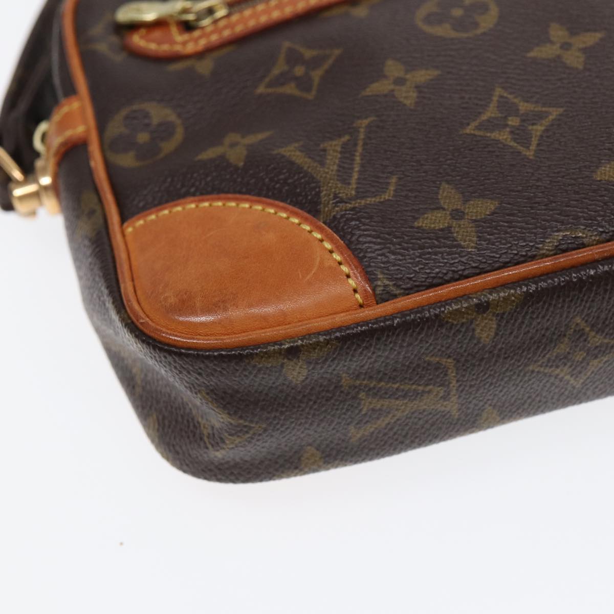 LOUIS VUITTON Monogram Marly Dragonne GM Clutch Bag M51825 LV 88999
