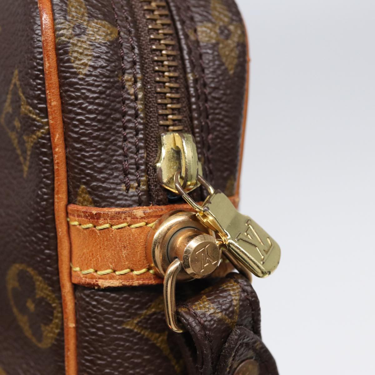 LOUIS VUITTON Monogram Marly Dragonne GM Clutch Bag M51825 LV 88999