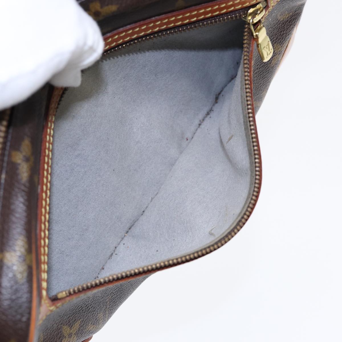 LOUIS VUITTON Monogram Marly Dragonne GM Clutch Bag M51825 LV 88999