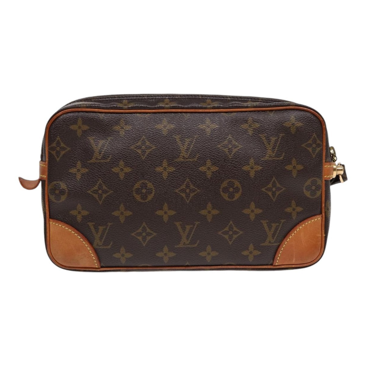 LOUIS VUITTON Monogram Marly Dragonne GM Clutch Bag M51825 LV 88999