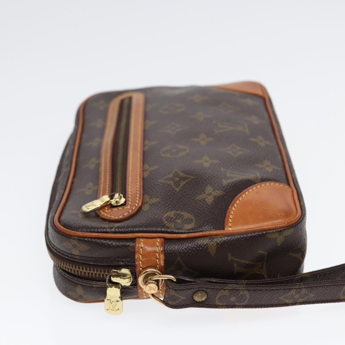 LOUIS VUITTON Monogram Marly Dragonne GM Clutch Bag M51825 LV 88999