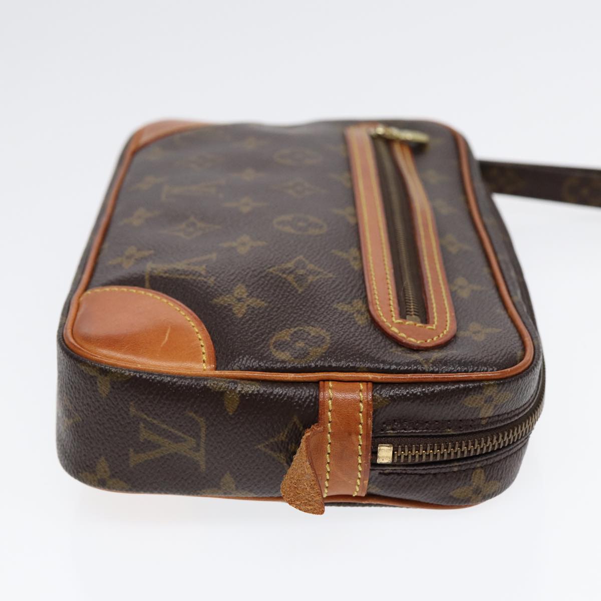 LOUIS VUITTON Monogram Marly Dragonne GM Clutch Bag M51825 LV 88999