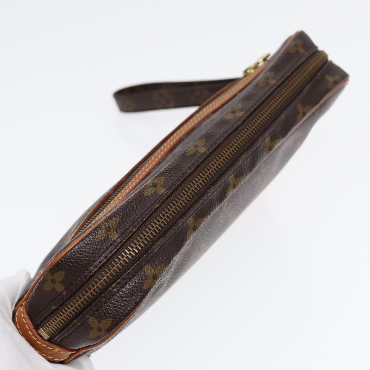 LOUIS VUITTON Monogram Marly Dragonne GM Clutch Bag M51825 LV 88999
