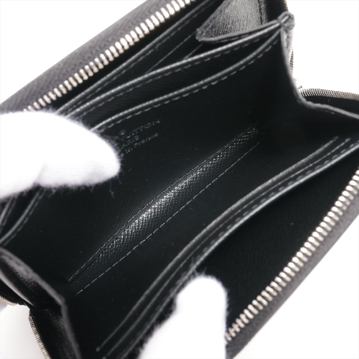 Louis Vuitton Epi Zippy Coin Impact M60152 Noneir Coin Case