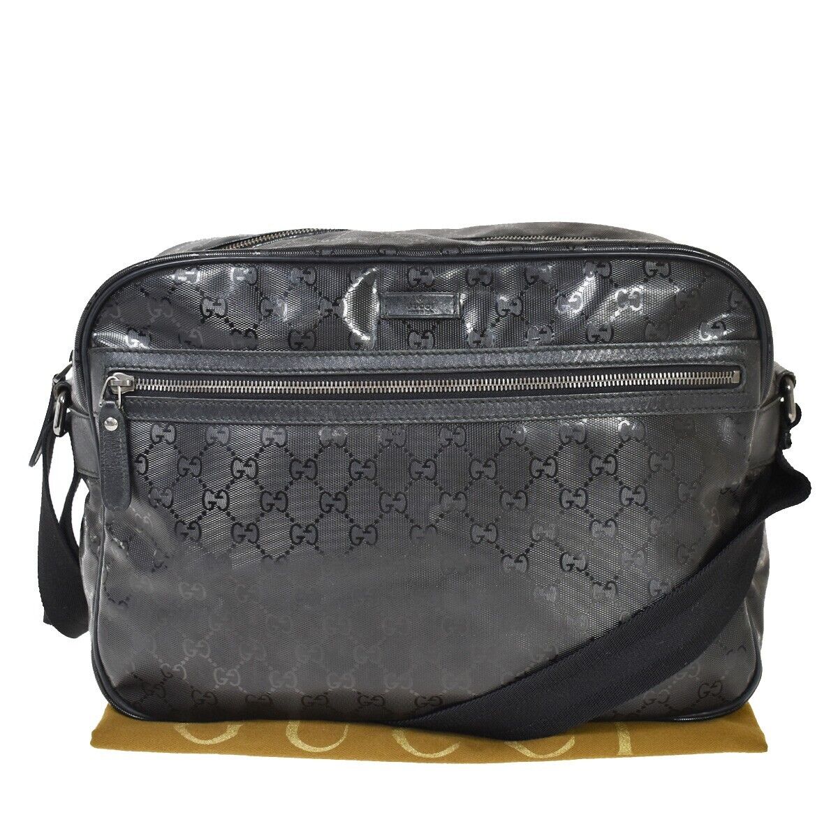 Gucci Imprime  Canvas Shoulder Bag ()